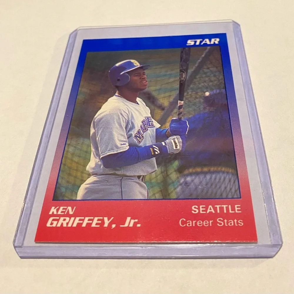 KenGriffey Jr Rare Find!! 1990 the Star Baseball Card #1 of 6 Vintage